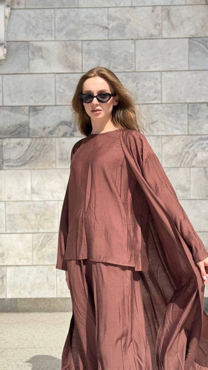 костюм с брюками,брючный костюм с накидкой,кардиган свободного кроя,мусульманская одежда