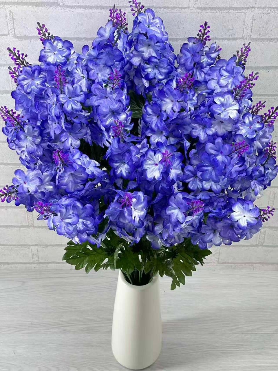 цветок искусственная,маттиола белая,цветок дельфиниум,букет для декора,цветами