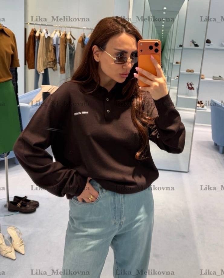 свитшот поло,свитшот женская,свитшот оверсайз,женский свитшот оверсайз,свитшот поло оверсайз кофта с принтом y2k