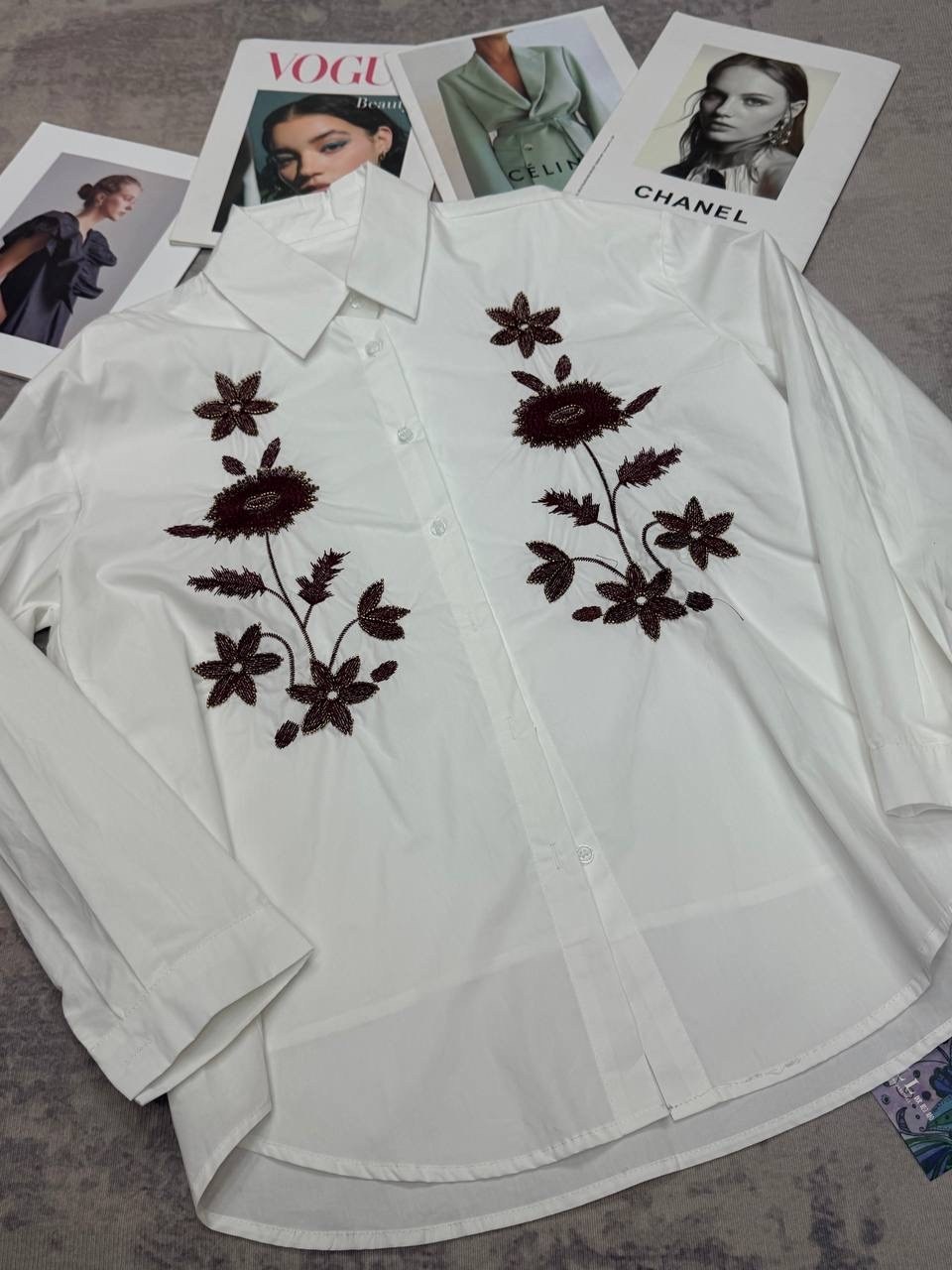 рубашка с вышивкой,рубашка женская,рубашка блузка,длинная рубашка,повседневная блуза