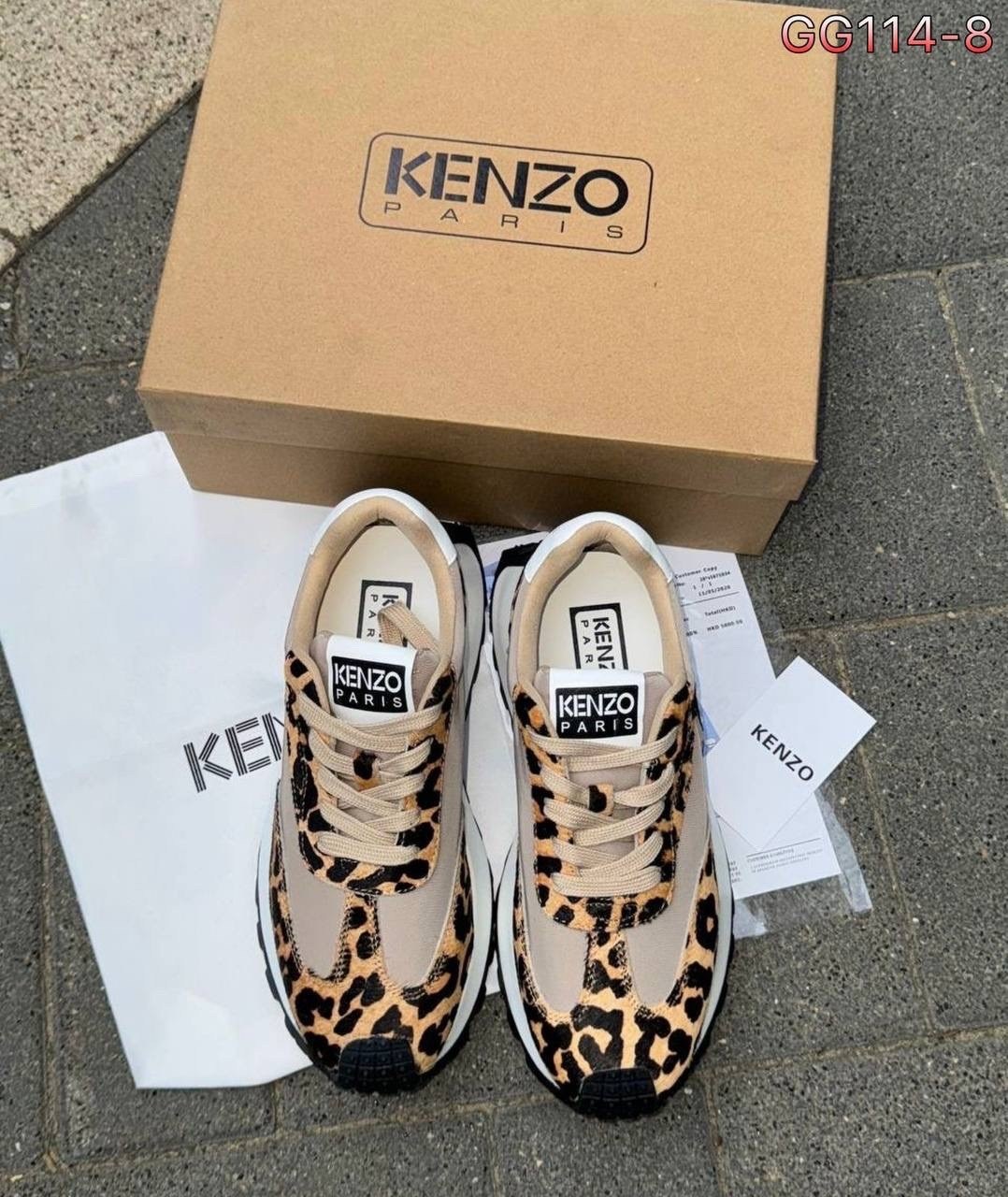 кроссовки женские kenzo,кроссовки kenzo,,кроссовки женскиe,кроссовки леопардовые