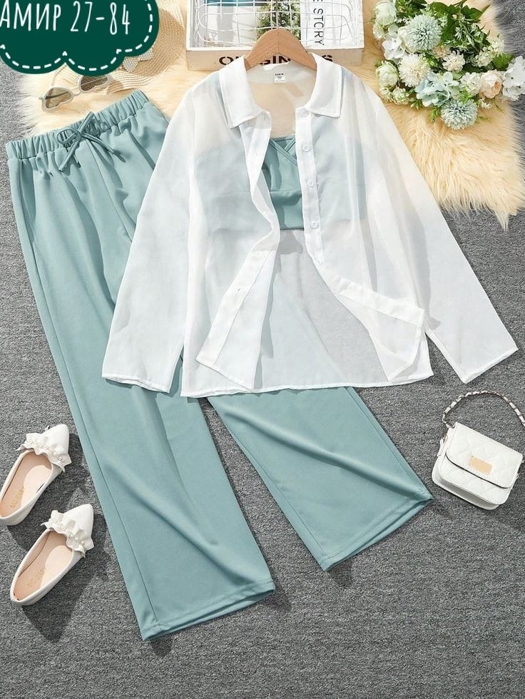 шифоновая рубашка,шифоновые блузки,брюки комплект,костюм тройка женский,блузка женская