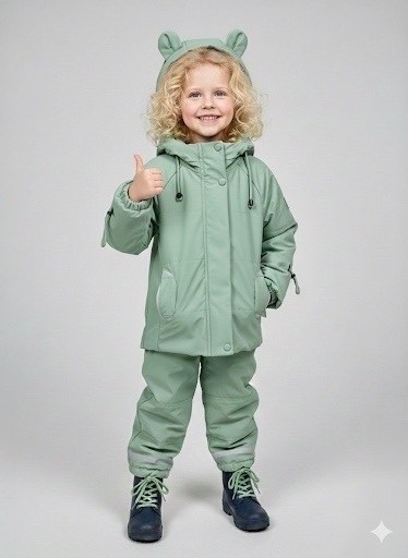 комплект верхней одежды egorka,зимние костюмы для девочек,комплект верхней одежды,комплект куртка,комплект верхней одежды детский nikastyle 7з7424 лед
