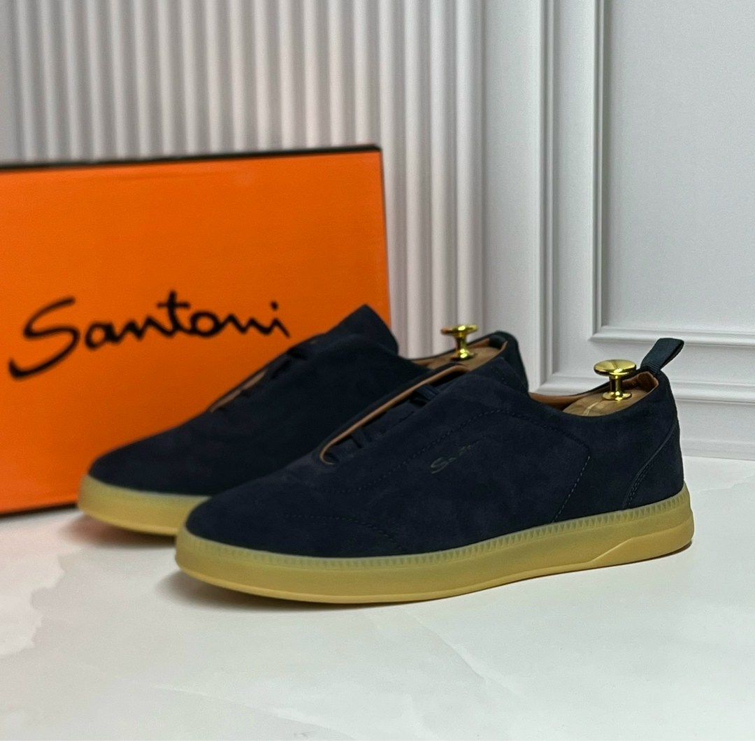 ,замшевые кеды santoni,слипоны мужские замшевые santoni,замшевые кроссовки,loro piana замшевые кроссовки