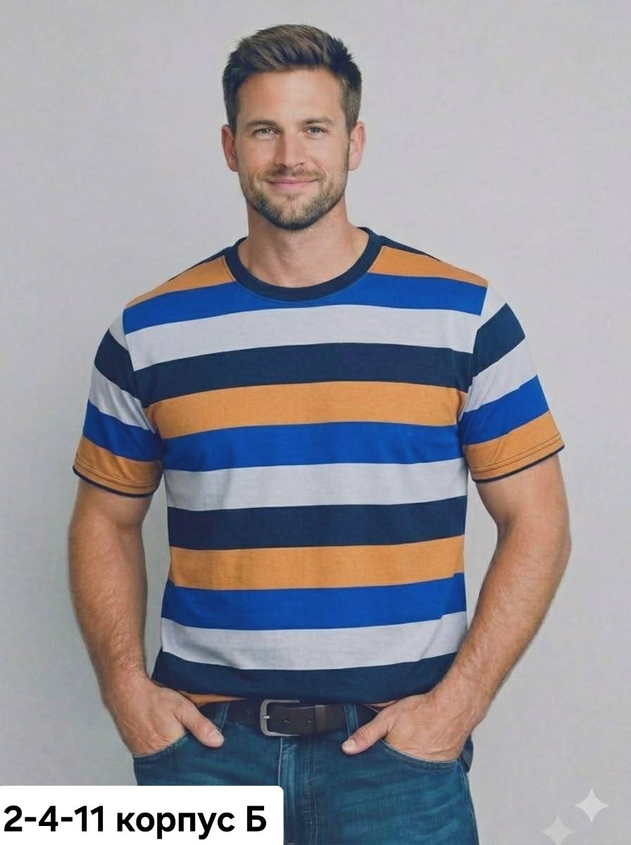 мужская футболка,футболка мужская в полоску,футболка в полоску,мужская футболка большие размеры,трикотажная футболка