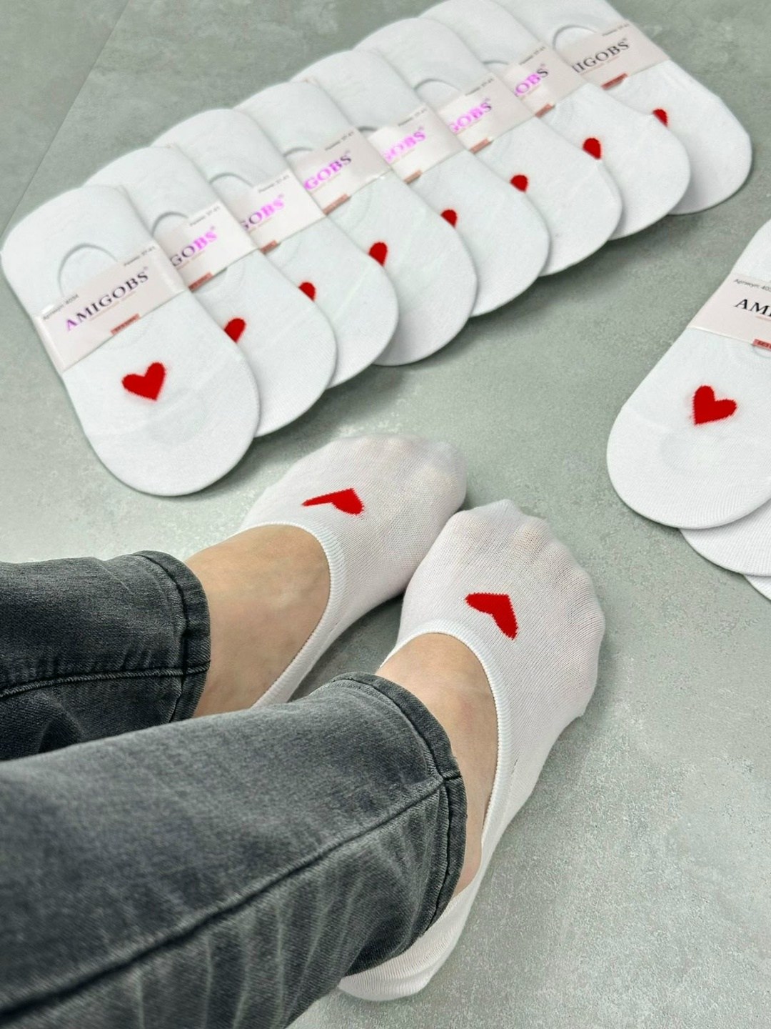 носки женские 10 пар,женские носки,носки женские хлопковые,короткие женские носки,носки сердечко