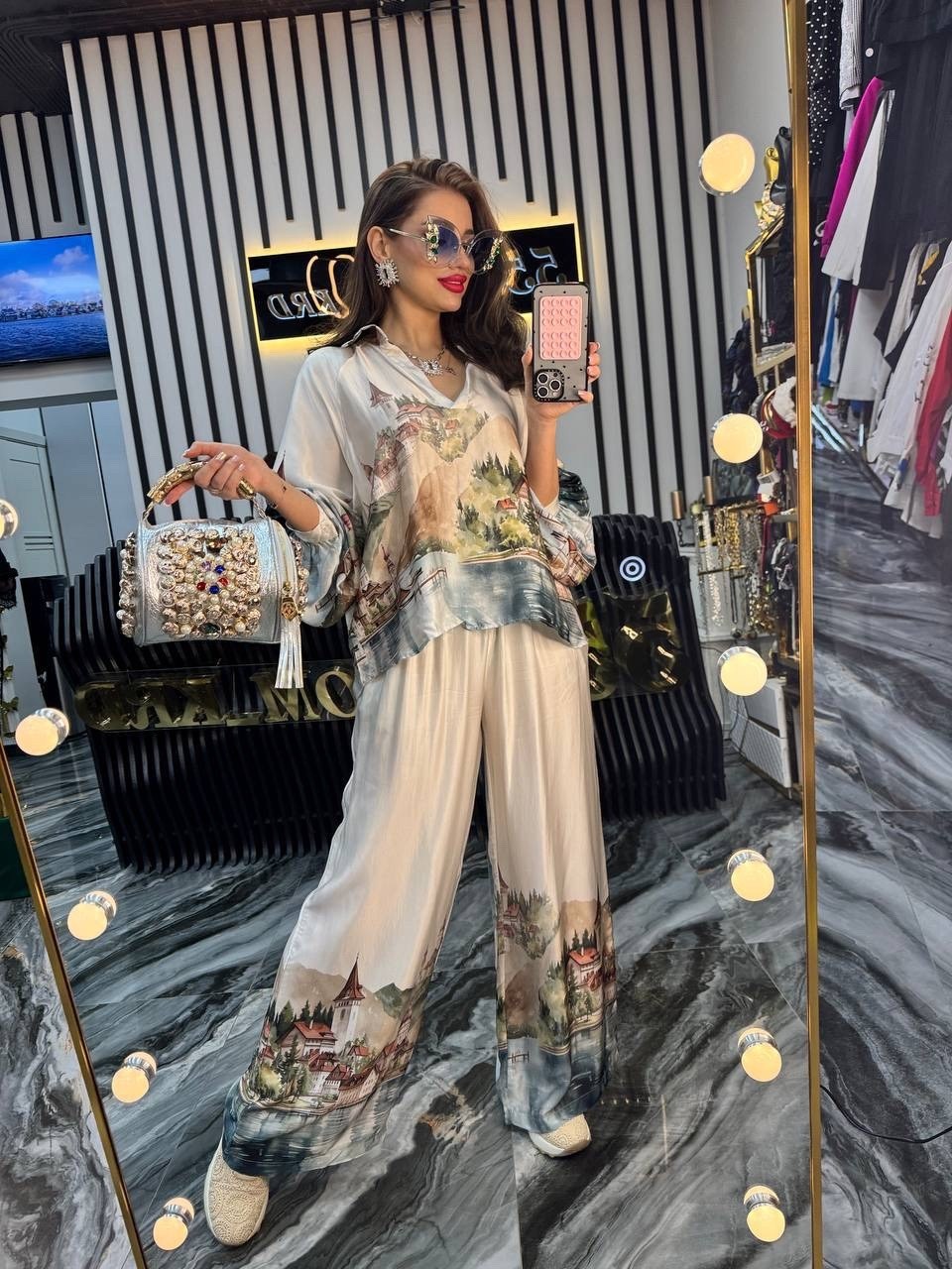 модные костюмы,элегантные костюмы,шелковый костюм,модные образы