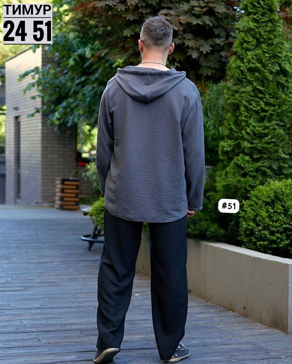 мужская льняная рубашка,рубашка с капюшоном мужская,мужская туника,рубашка с капюшоном,кофта мужская