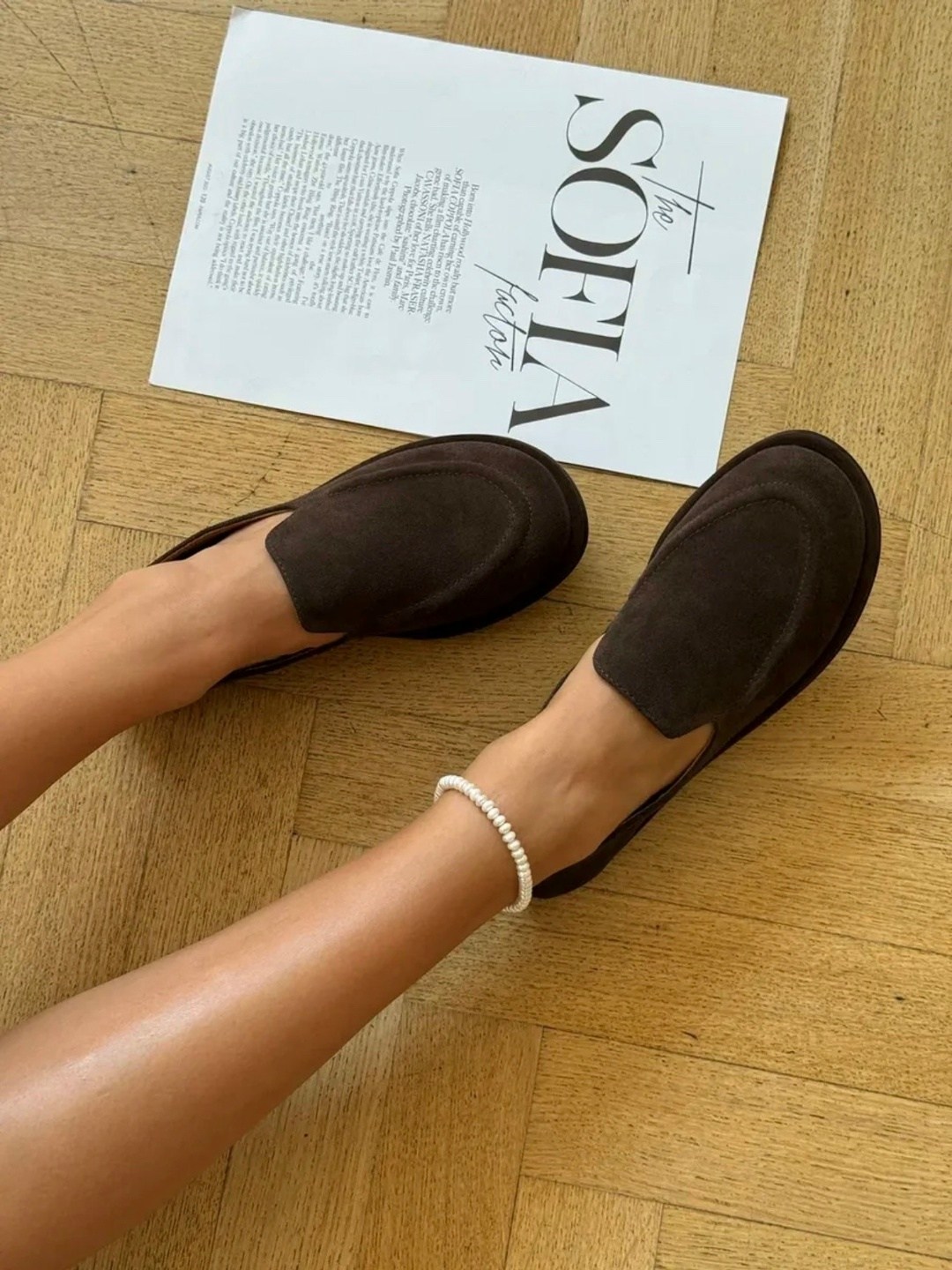 лоферы из натуральной замши saivuil,лоферы замшевые,женские лоферы из натуральной замши,лоферы коричневые замшевые paris bacio,лоферы женские замшевые