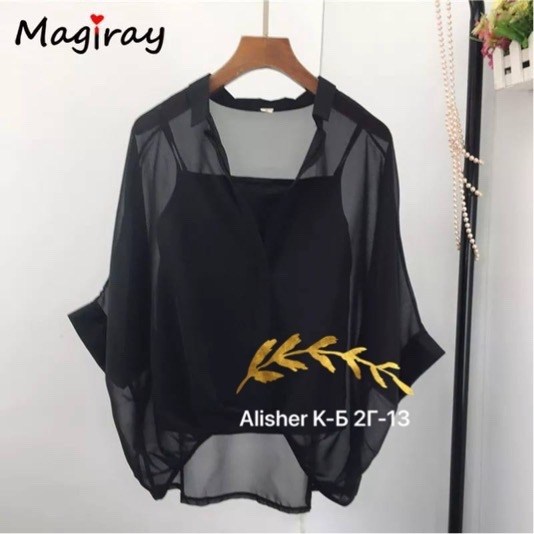 женская шифоновая блузка с рукавами летучая мышь,женская шифоновая блузка,шифоновая блузка,блузка шифон,шифоновая блуза