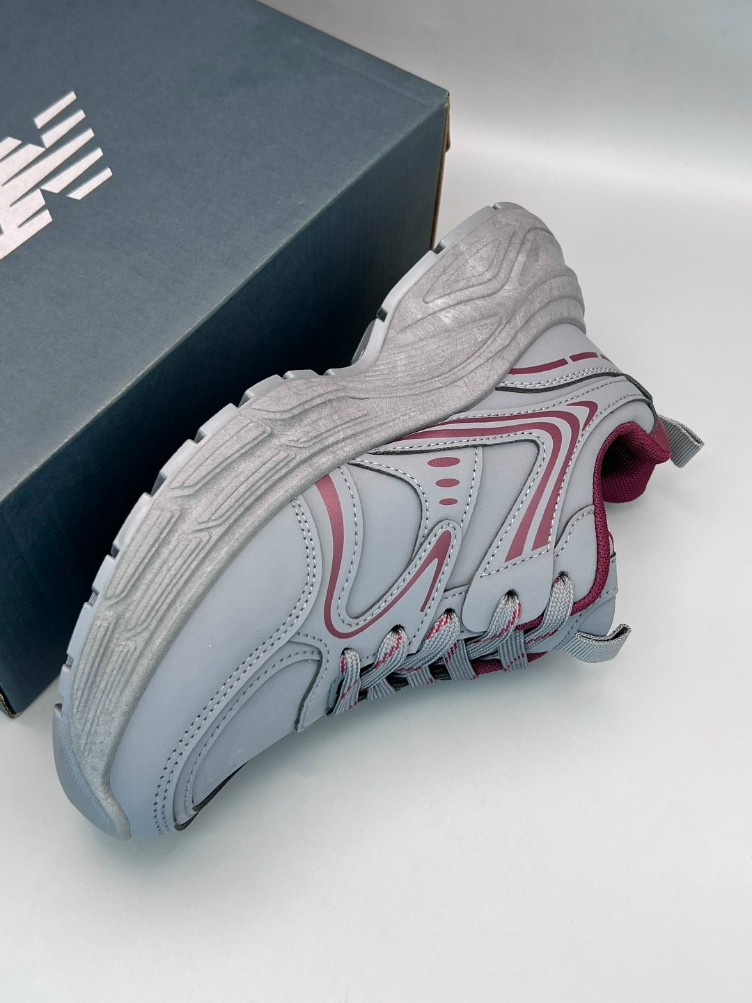 кроссовки женские,,кроссовки женские 8802-3 серо розовые,массивные кроссовки женские,повседневные кроссовки