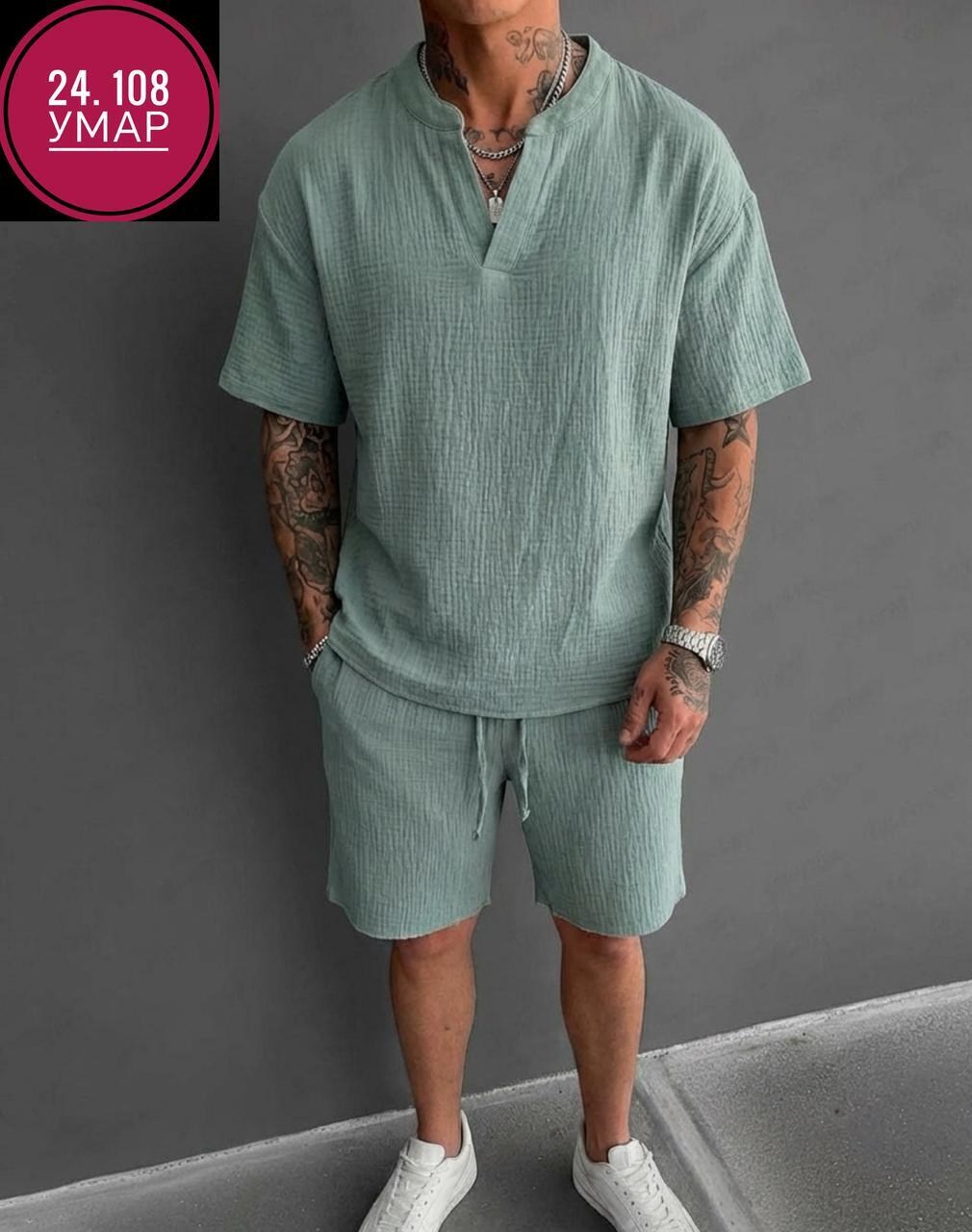 мужской летний костюм,костюм мужской с шортами,костюм для мужчин,костюм мужской,мужские комплекты