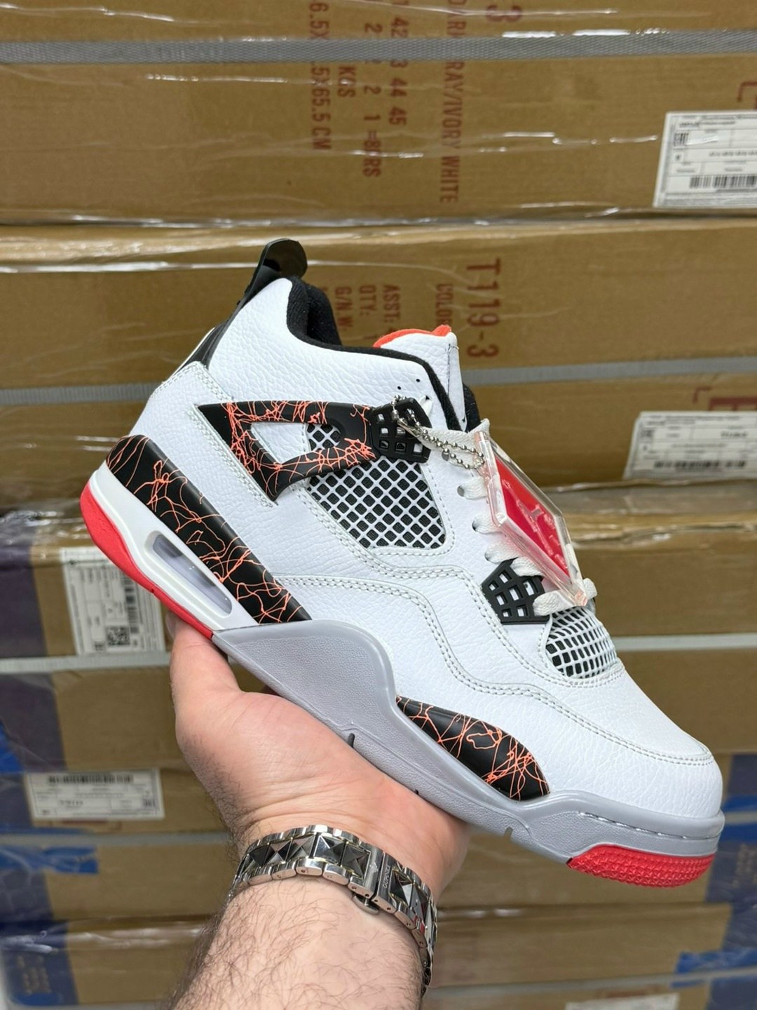кроссовки nike air jordan 4 retro,баскетбольная ,кроссовки nike air jordan 4, спортивная,кроссовки