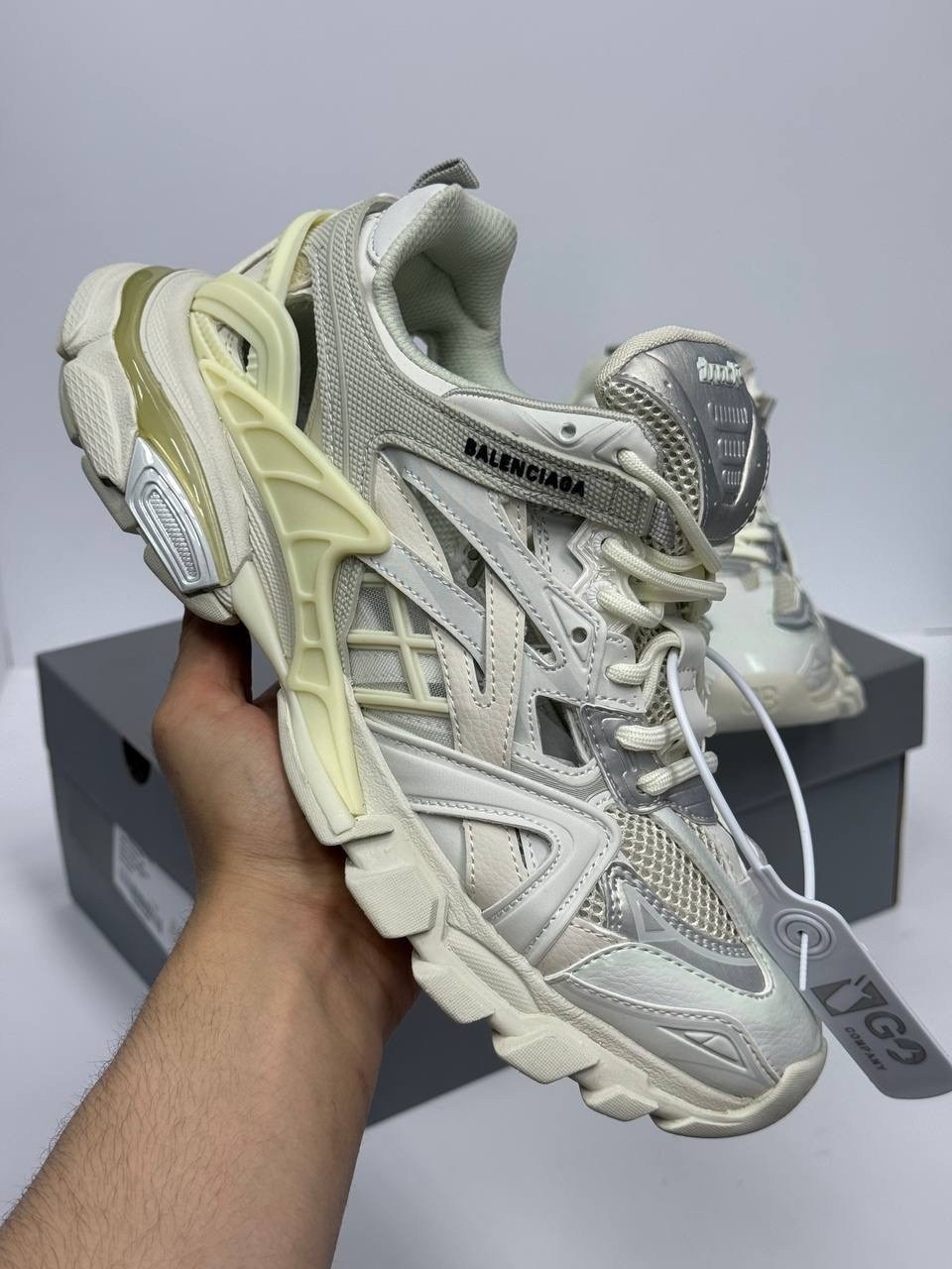 кроссовки balenciaga,кроссовки balenciaga track,кроссовки balenciaga track 2,balenciaga track 2,кроссовки в стиле balenciaga track white