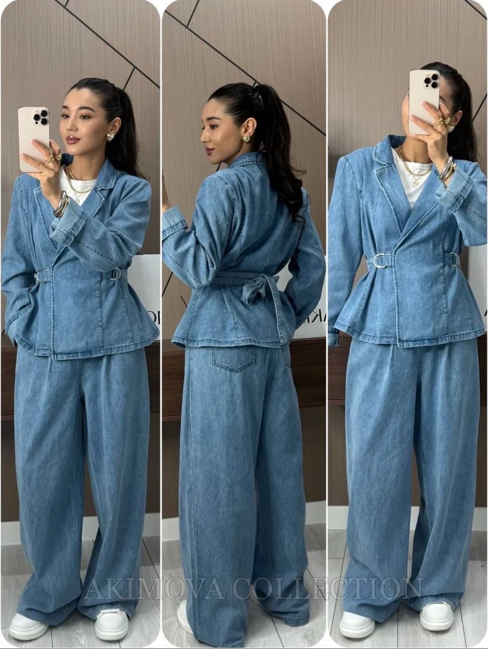 джинсовый брючный костюм,джинсовый костюм женский,джинсовые костюмы,джинсовый костюм женский брючный,костюм двойка джинс