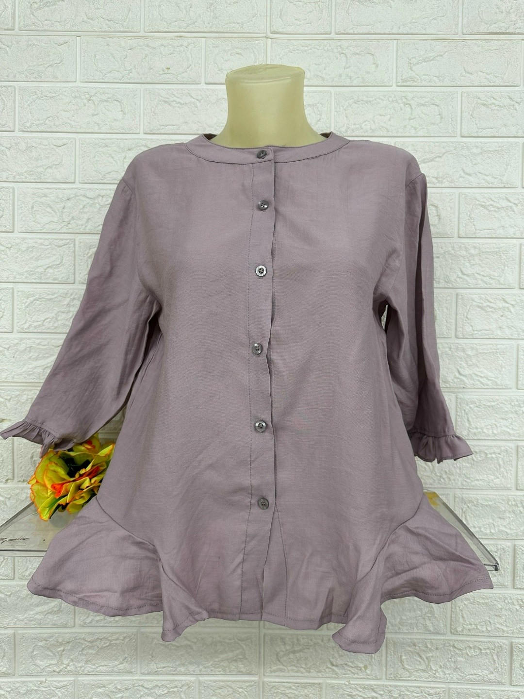 блузка модная,туника нарядная,блузка с оборками,блузка женская,рубашка желтая