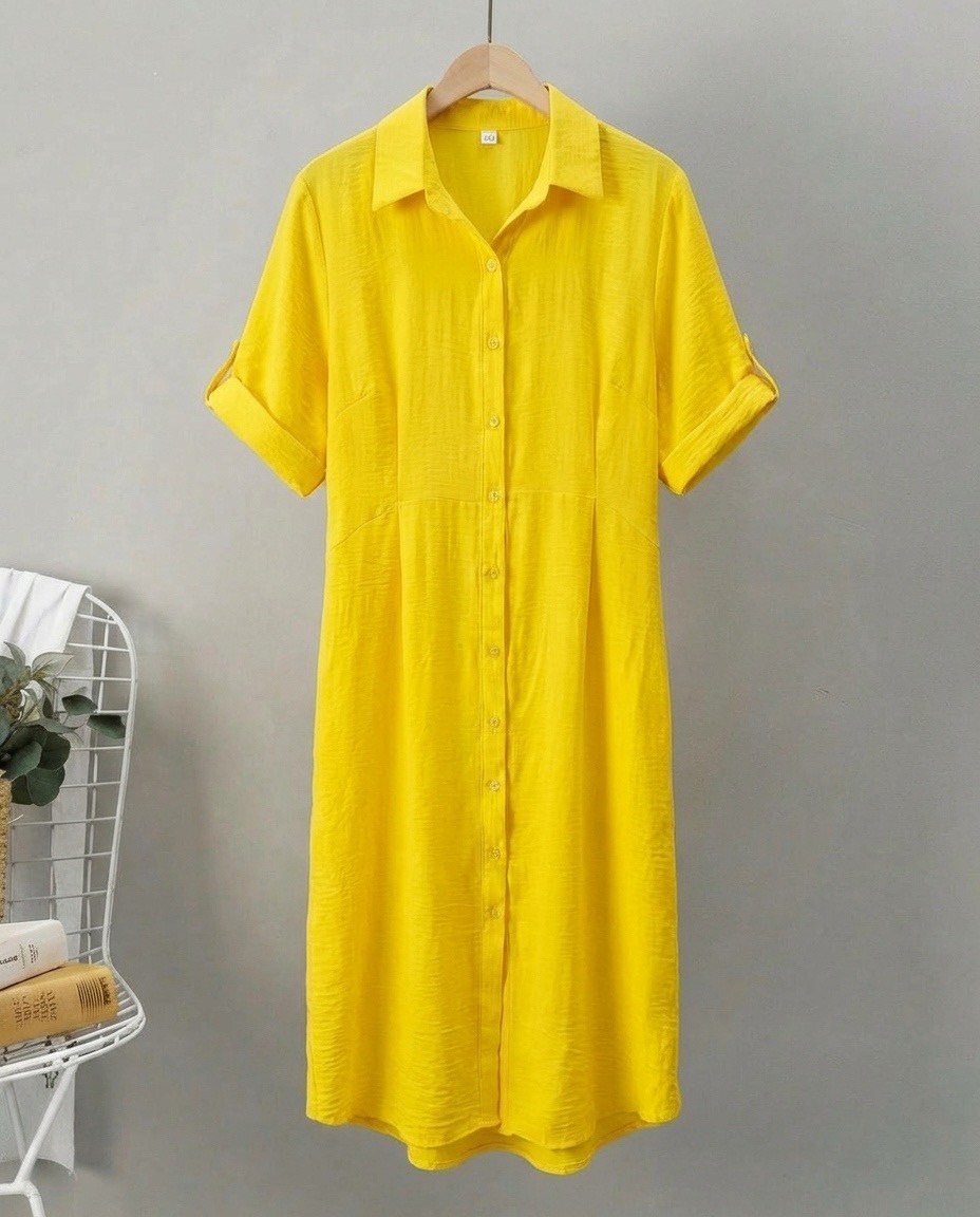 платье рубашка,льняное платье рубашка,летнее женское платье рубашка,модное однотонное джинсовое платье-рубашка,женское платье рубашка