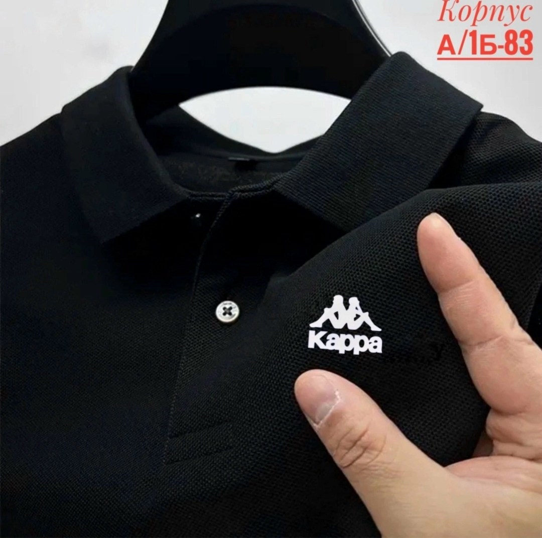 мужская рубашка поло с короткими рукавами,мужская рубашка поло,мужская повседневная рубашка,поло kappa серая,рубашка поло с воротником