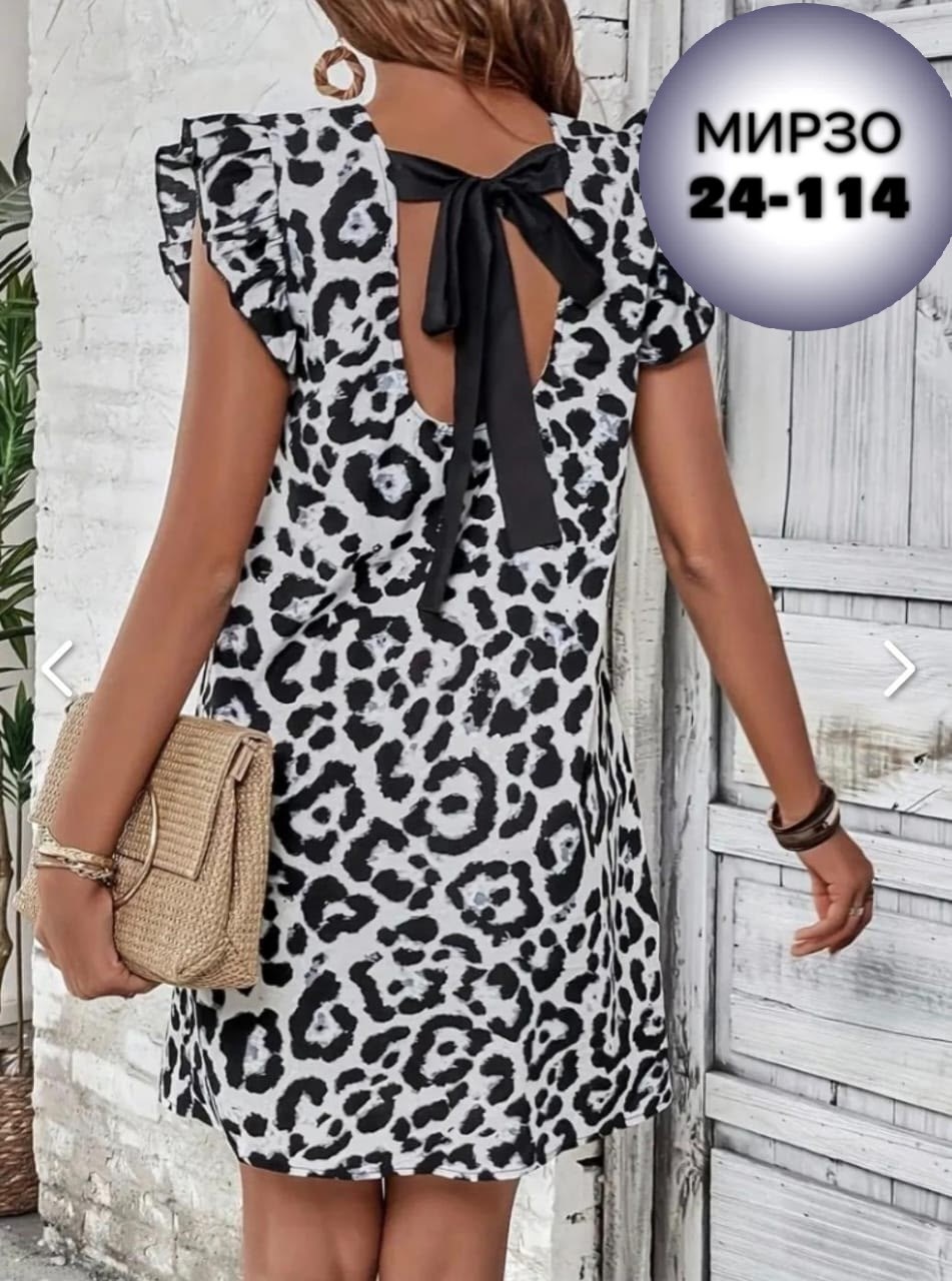 платье женское леопардовое,платье с леопардовым принтом,платье женской,летние платья женские,мини-платье с леопардовым принтом коричневый