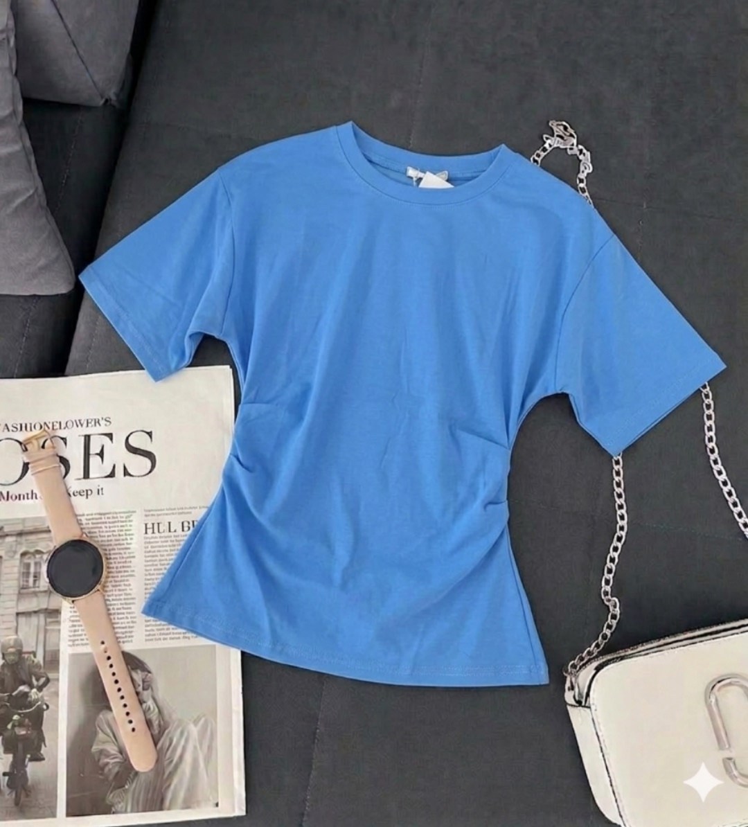 футболки женская,футболки для женщин,футболка женская голубая,голубая футболка,базовая женская футболка