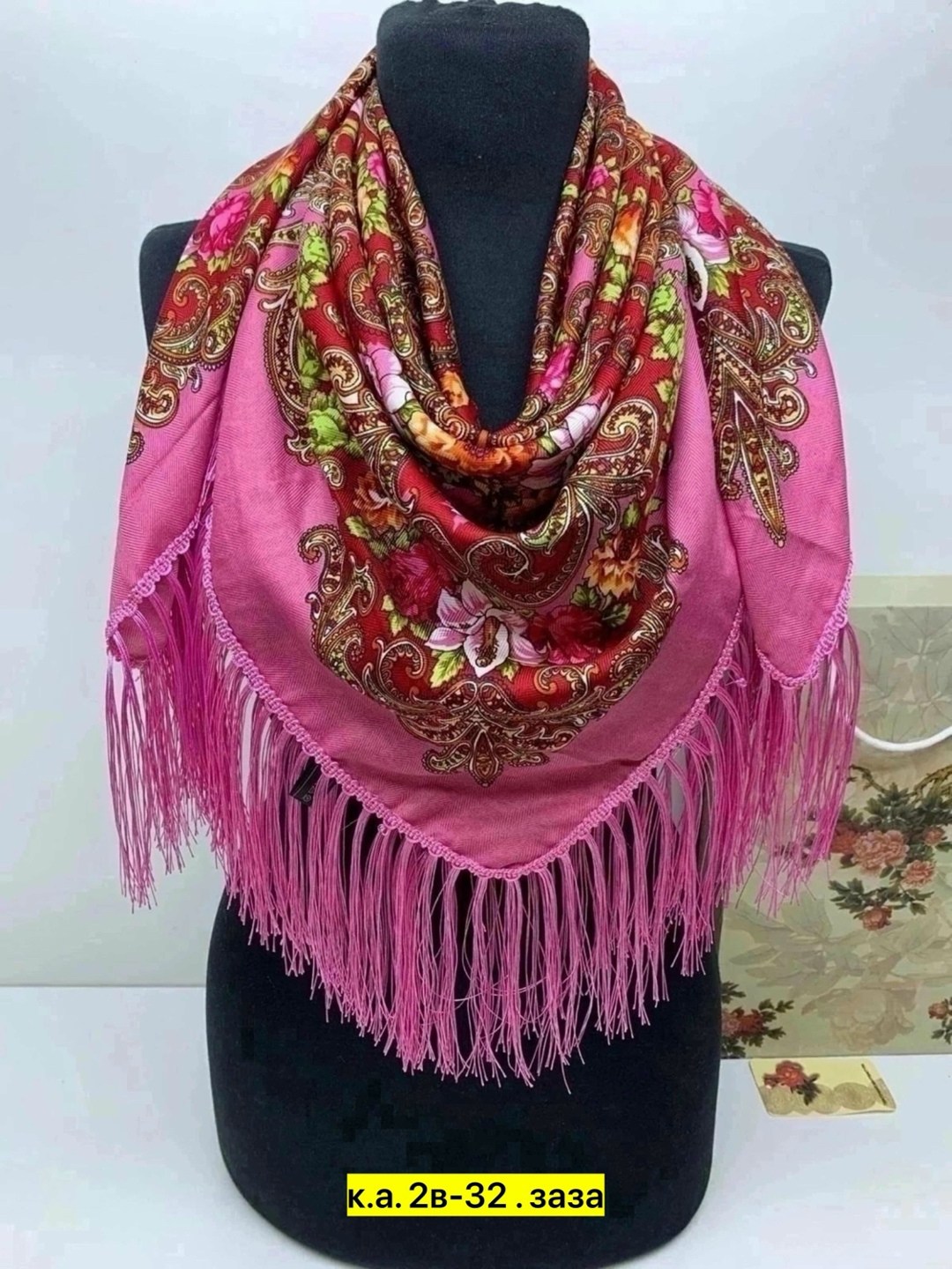 платок в русском стиле,платок fashionset,платок для женщин,женские платки,платка