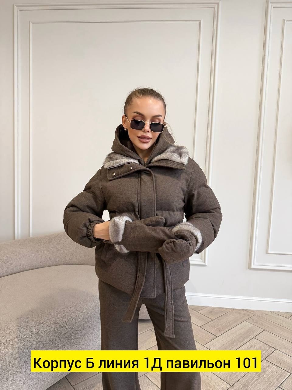 loro piana серый женский костюм тройка на флисе,костюм тройка с курткой,темно-серый женский костюм тройка на флисе loro piana,костюм тройка женский,теплый костюм женский