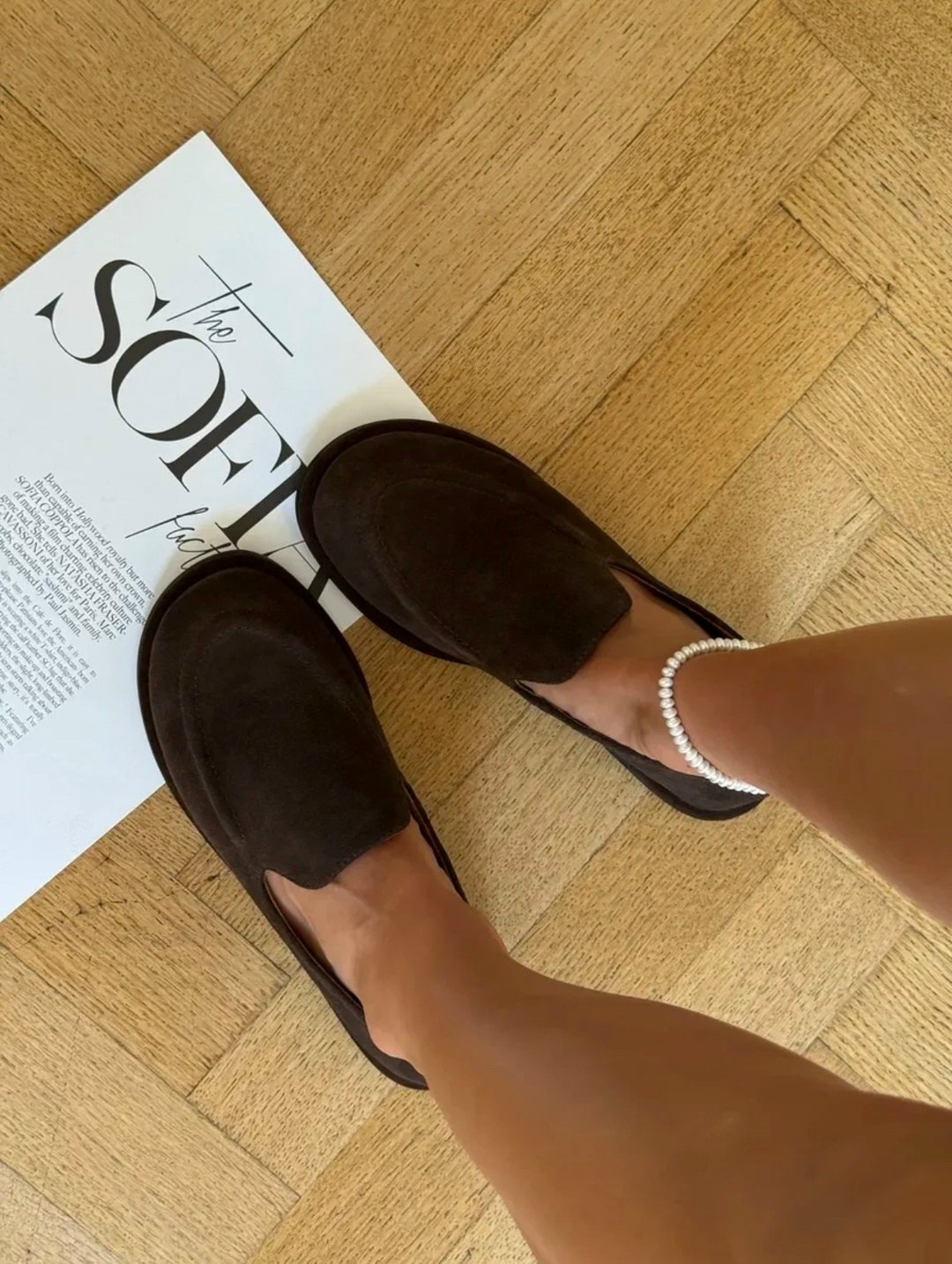 лоферы из натуральной замши saivuil,лоферы замшевые,женские лоферы из натуральной замши,лоферы коричневые замшевые paris bacio,лоферы женские замшевые