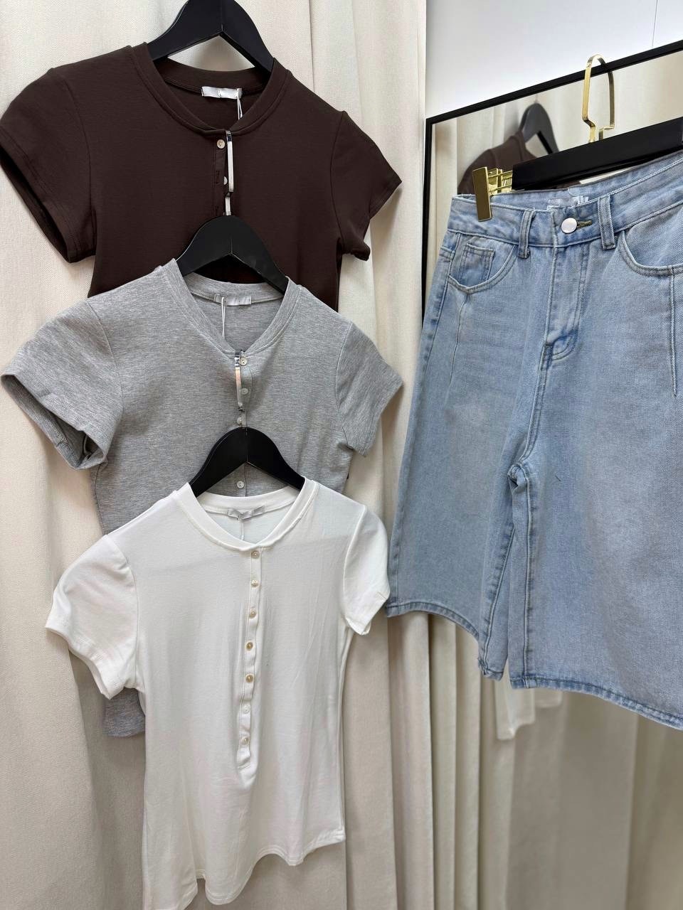 женская футболка,женская блузка,футболка хенли женская,футболка на пуговицах,женская футболка поло