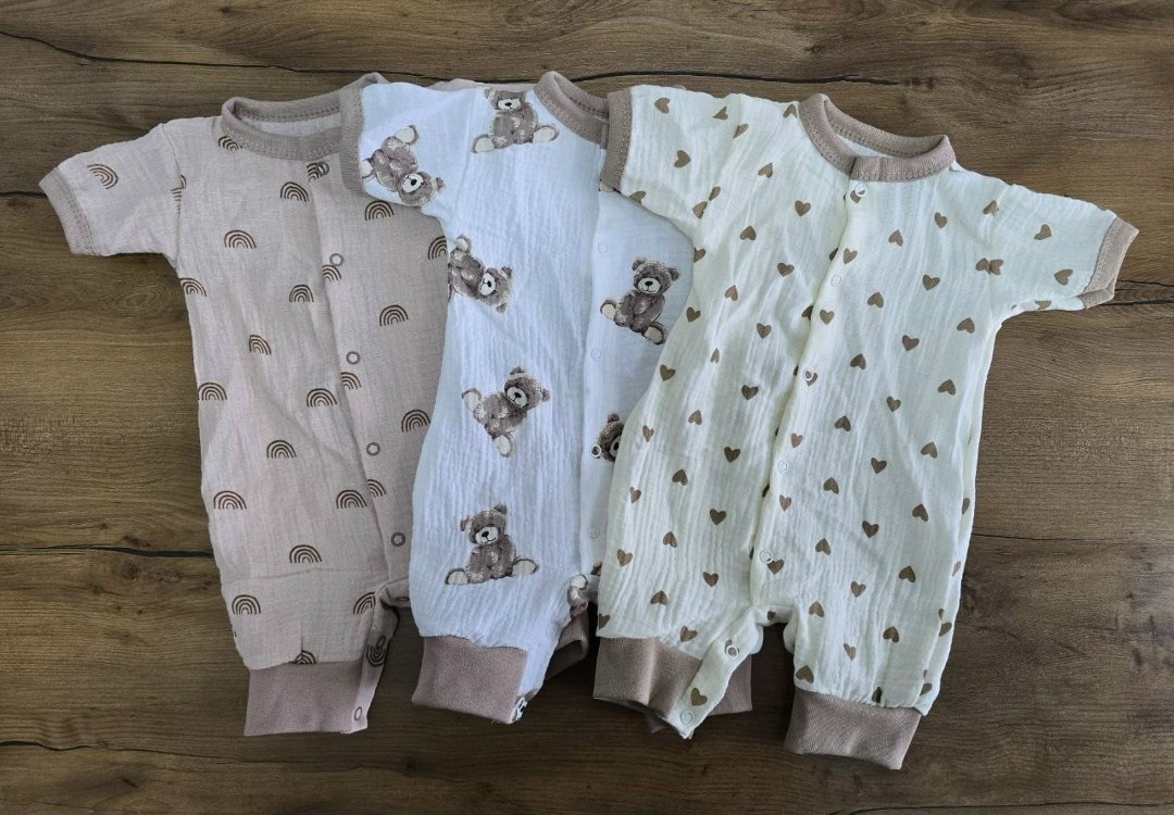 песочник муслиновый,песочники,комбинезон домашний,боди для новорожденного,одежда для малыша