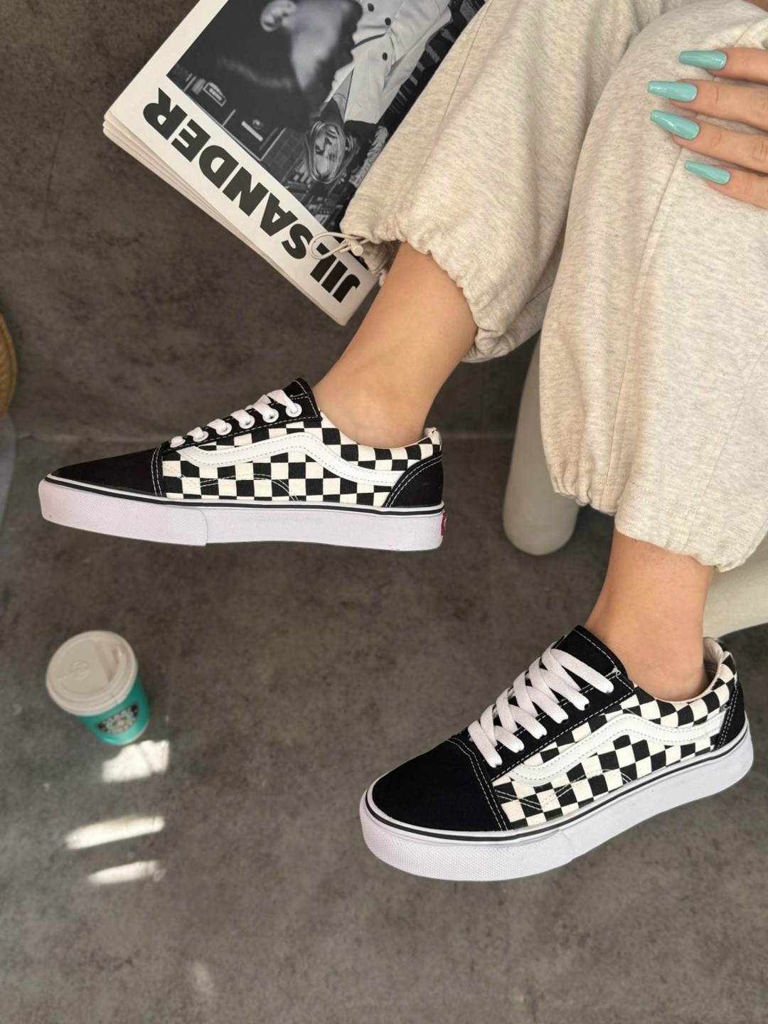 ,кеды vans old skool platform checkerboard,кеды ванс клетчатые,кеды vans old school checkerboard,vans old skool checkerboard platform