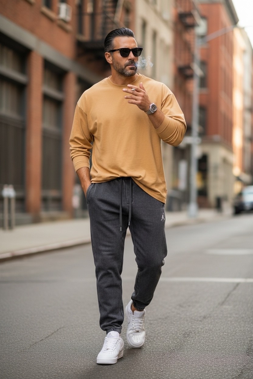 серый свитшот,мужские спортивные костюмы,штаны мужские спортивные,парни в серых спортивных штанах,спортивные штаны серые