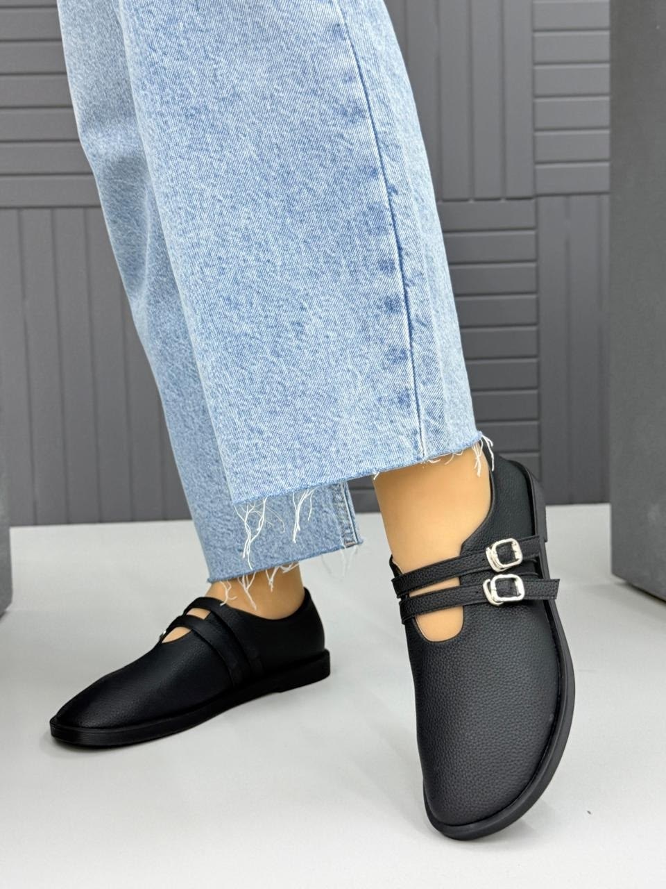 , на плоской подошве, женская,обуви,повседневные туфли