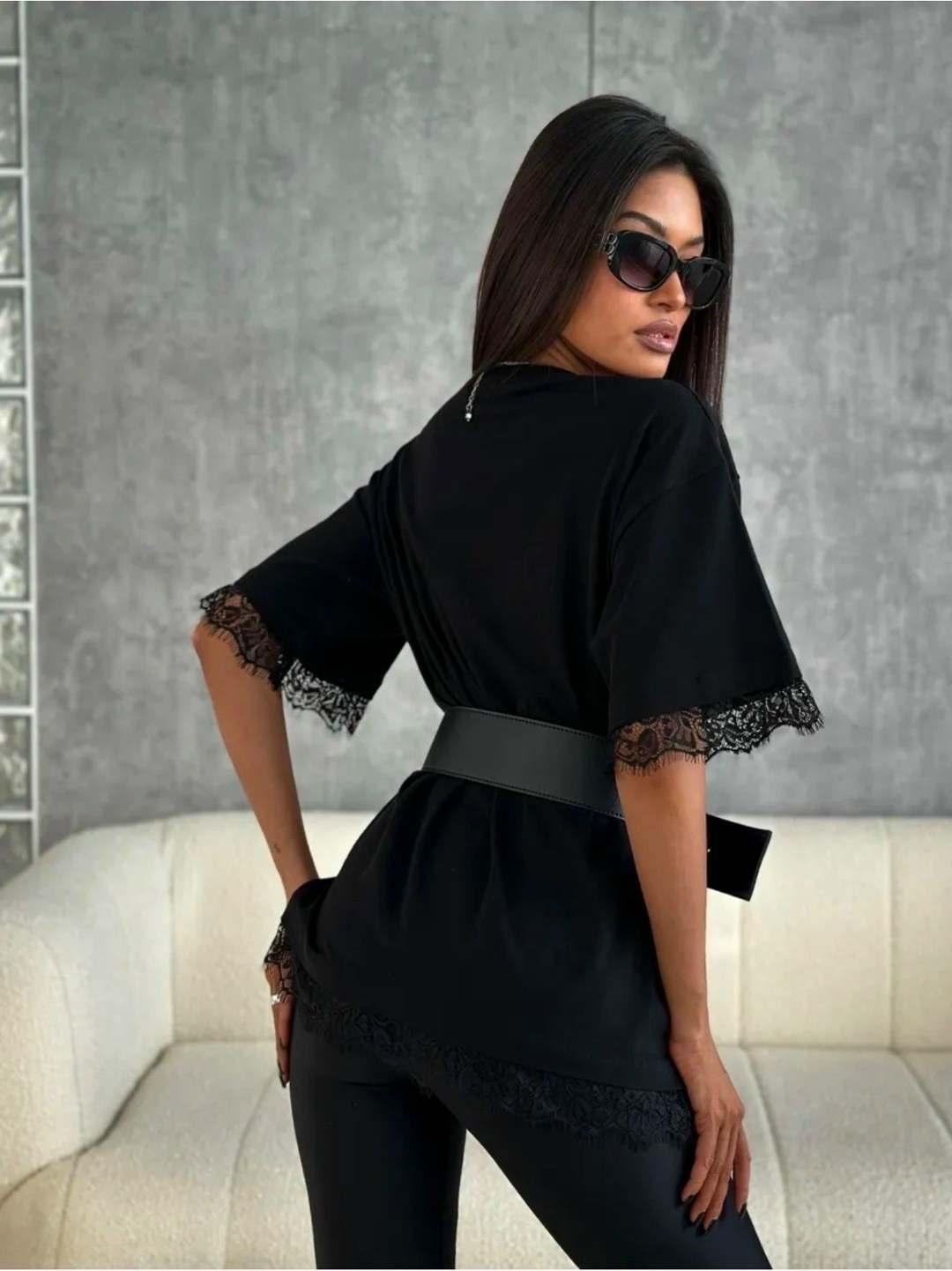 футболка женская,футболка с кружевами,белая футболка,футболка оверсайз