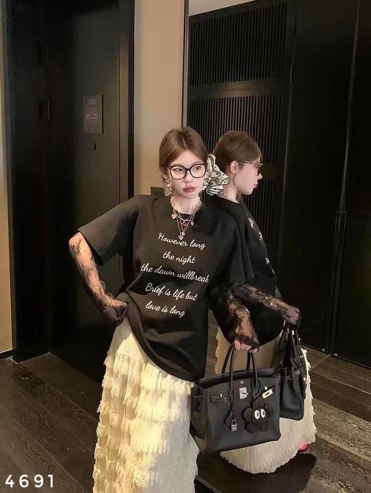 кофта свитшот,футболка с кружевными рукавами,футболки женская,лонгслив оверсайз с принтом,кружевные рукава