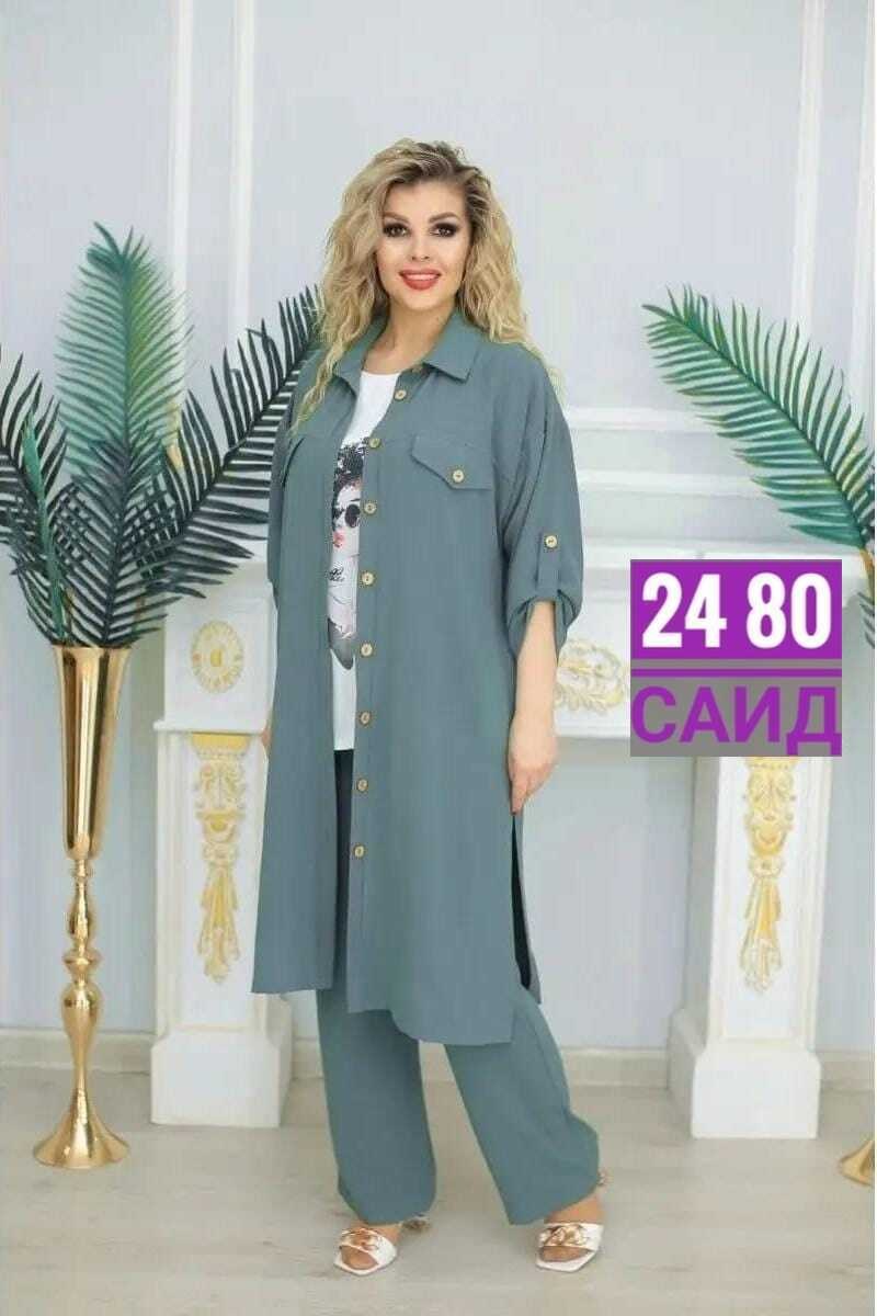 костюм больших размеров брючный,костюм двойка с кардиганом,женские костюмы брючные,летние брючные костюмы женские 2026,костюм женский тройка