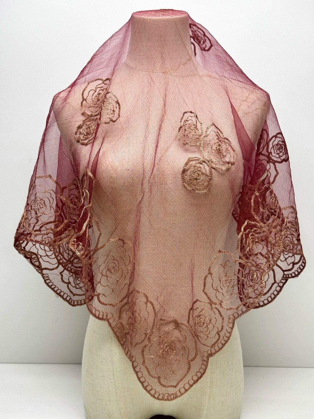 шарф кружевной ниспадающий шаль с кистями православный mila-safi,кружевной платок,палантин женские,накидка,женские платки