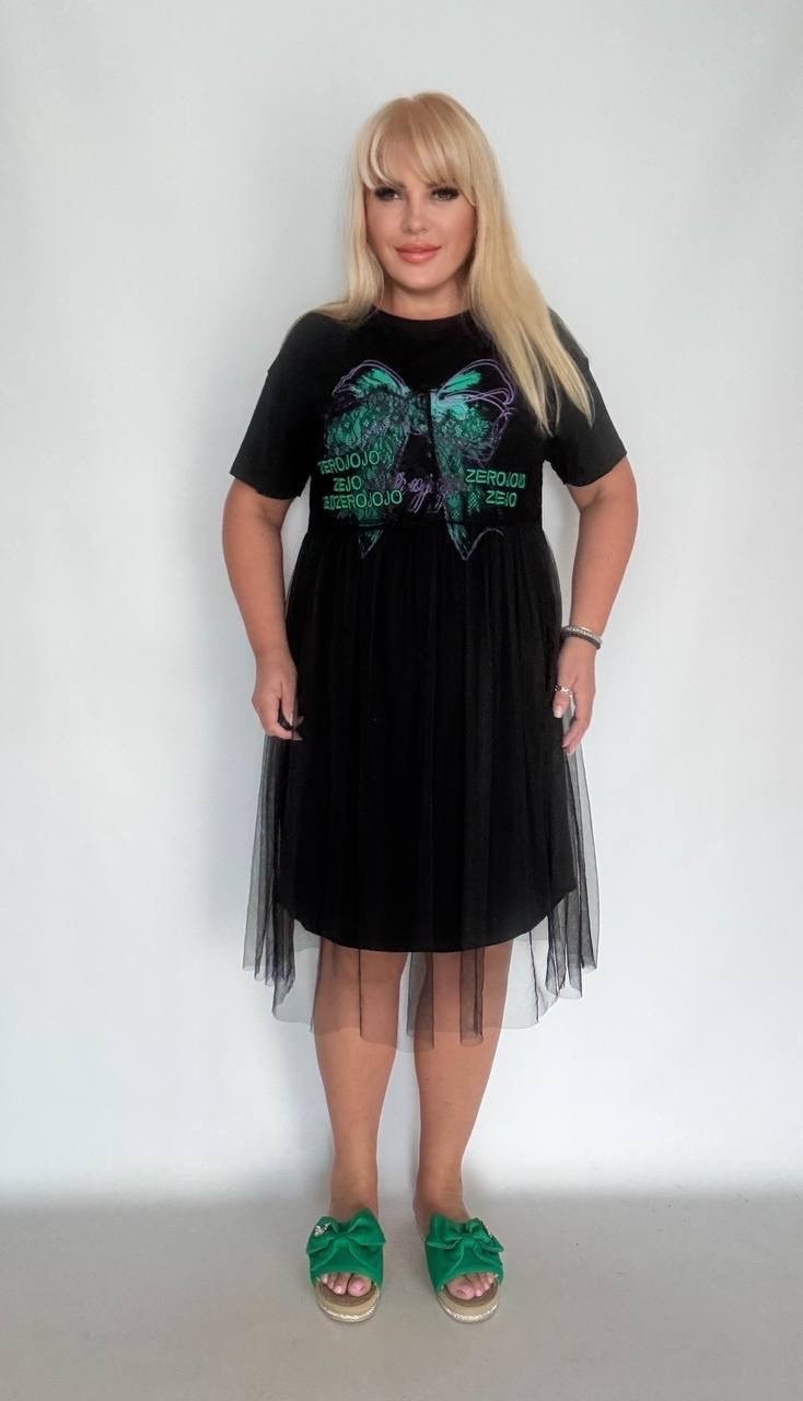 платье с сеткой,нарядное платье,платье с бахромой,платье с фатином,платье