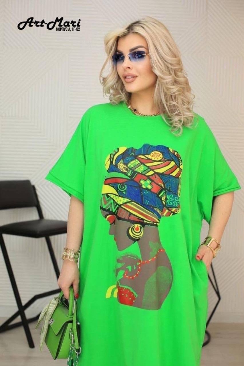 платье туника в стиле оверсайз,одежда больших размеров,платье туника,платье женской, больших размеров