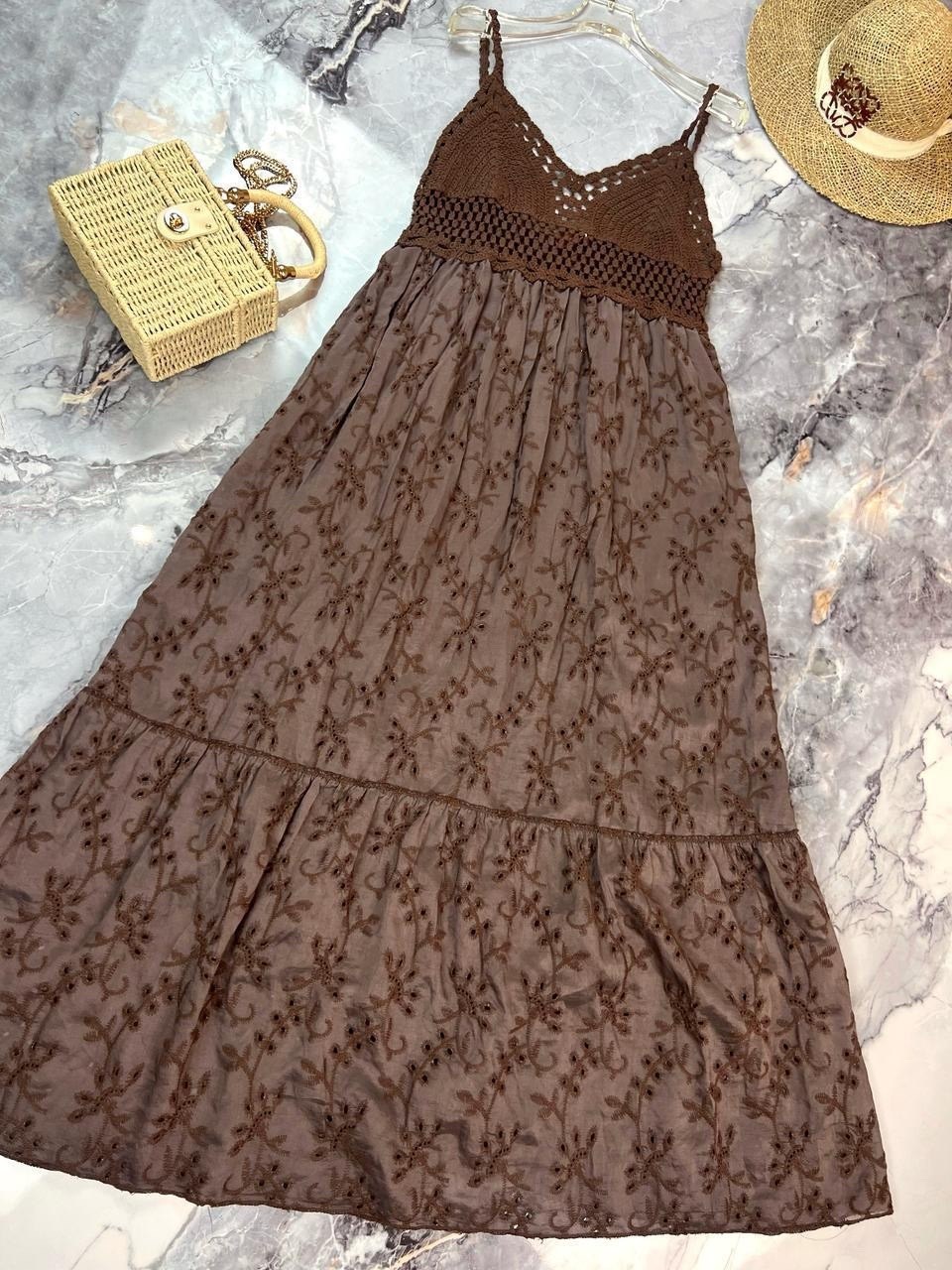 сарафан женский,платья,сарафан,мода платье,коричневое платье