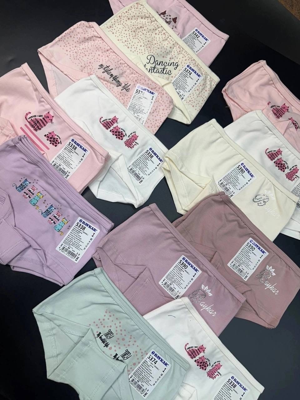 комплект трусов слипы baykar для девочек,комплект трусов для девочек baykar,комплект трусов слипы baykar для девочек 3 шт,трусы baykar для девочек,трусы для девочки