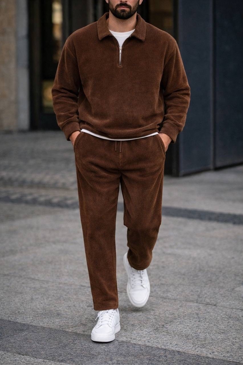 спортивный костюм вельветовый,мужская мода,мужской костюм на флисе,спортивный костюм двойка вельветовый,спортивный костюм велюр мужской