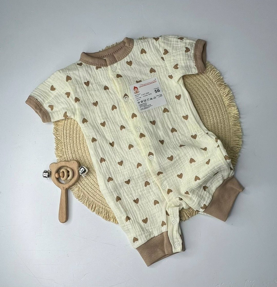 песочник муслиновый,песочники,комбинезон домашний,боди для новорожденного,одежда для малыша