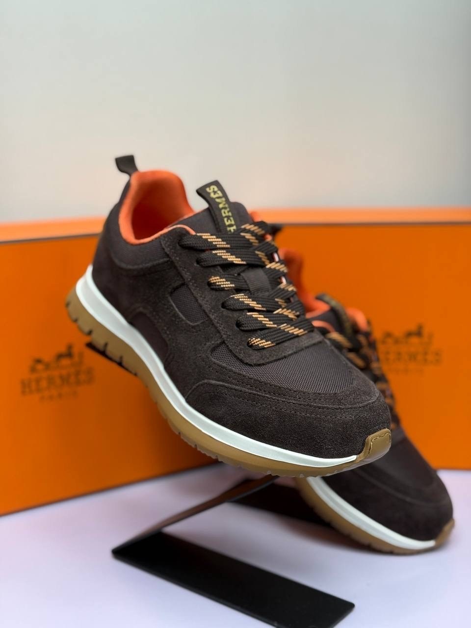 кроссовки hermes,кроссовки hermes мужские,замшевые кроссовки,,кроссовки эрмес