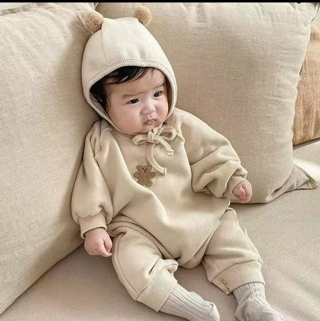 комбез для новорожденного с начесом,одежда для младенца,комбинезон для маленьких мальчиков,детский комбинезон с длинным рукавом,детский флисовый комбинезон