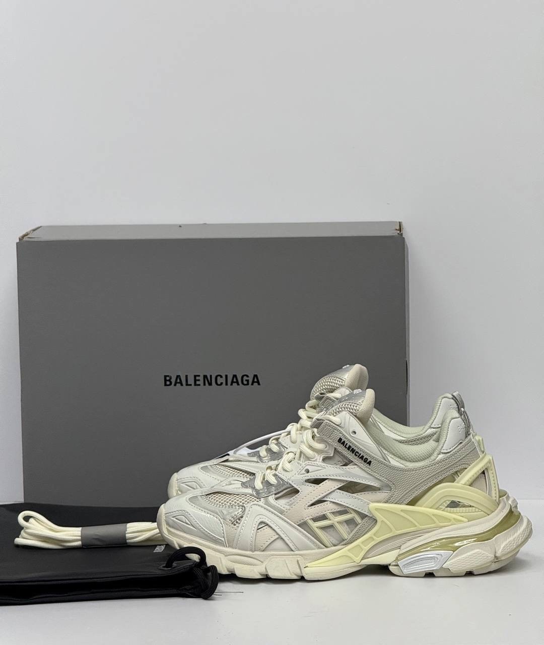 кроссовки balenciaga,кроссовки balenciaga track,кроссовки balenciaga track 2,balenciaga track 2,кроссовки в стиле balenciaga track white