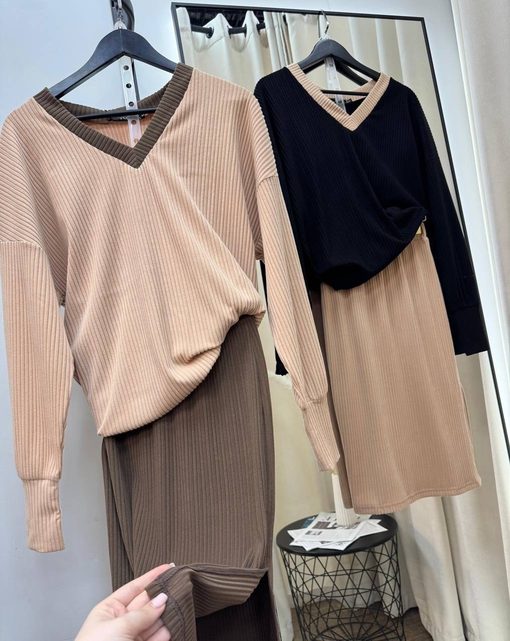трикотажный костюм,костюм женский,костюм бежевый,трикотажные костюмы женские,джемпер
