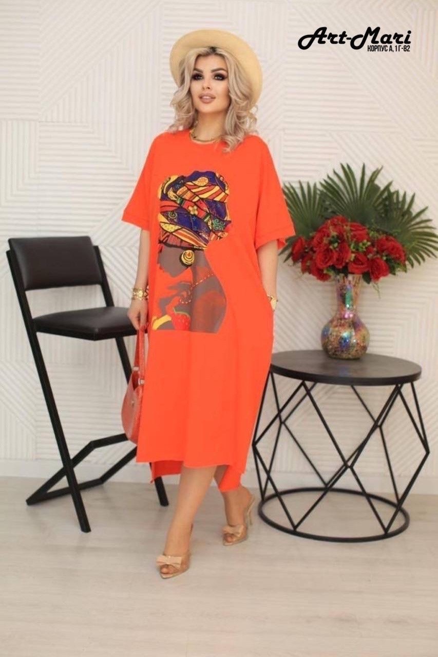 платье туника в стиле оверсайз,одежда больших размеров,платье туника,платье женской, больших размеров