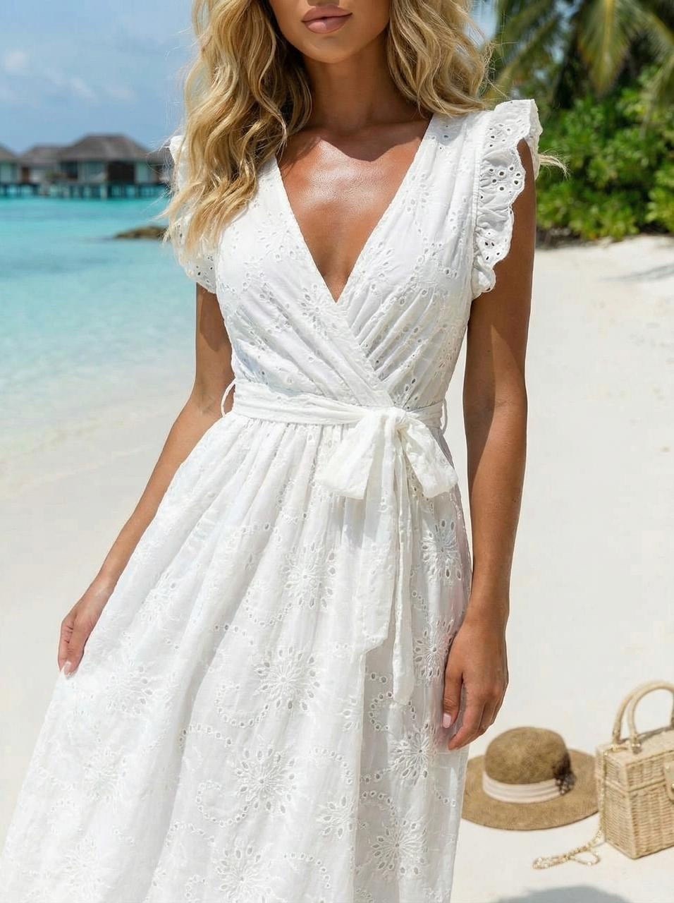белое летнее платье,платье летнее,платье пляжное,женские летние платья,платья элегантные