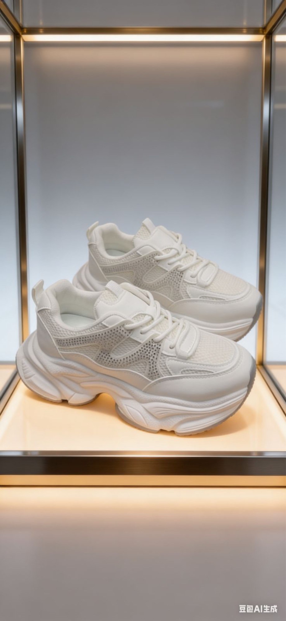 массивные кроссовки женские,женские кроссовки,женские кроссовки на платформе,белые женские массивные кожаные кроссовки на высокой платформе ulzzang,массивные кроссовки для девушек