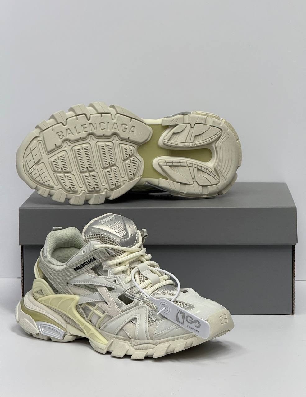 кроссовки balenciaga,кроссовки balenciaga track,кроссовки balenciaga track 2,balenciaga track 2,кроссовки в стиле balenciaga track white